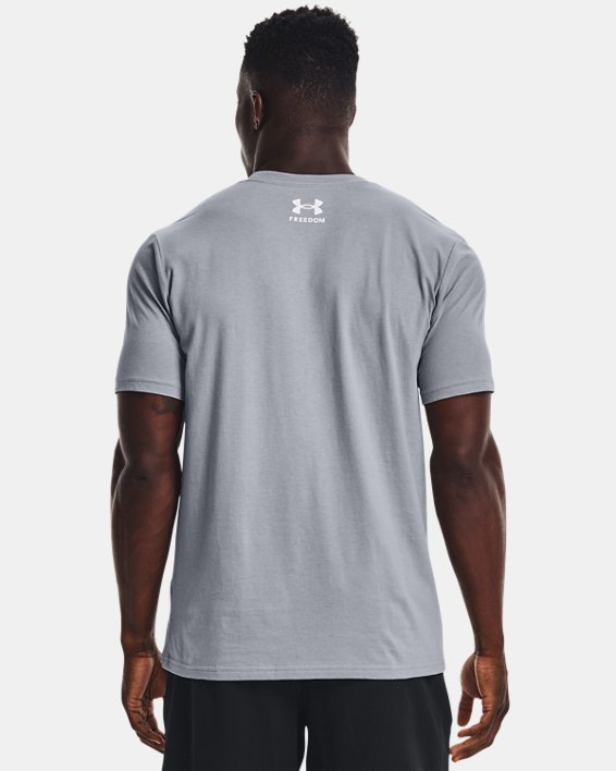 Men's UA Freedom Hook T-Shirt, Gray, pdpMainDesktop image number 1